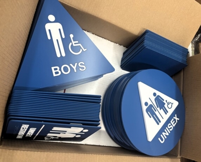 Regulatory and Safety Signs Photo